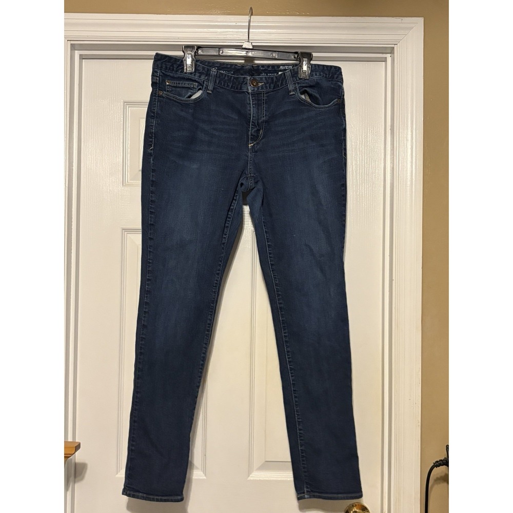 Women'sJeans Size 16 Eddie Bauer Jeans, 16 Skinny Jeans, Dark Denim